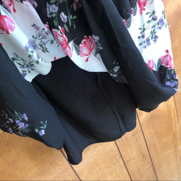 NWOT CeCe Flower Floral Mini Dress Size 2 - Picture 9 of 9